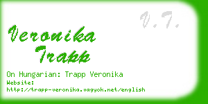 veronika trapp business card